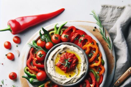 Bold & Bright: Discover the Magic of Roasted Red Pepper Dip