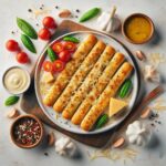 Mouthwatering Cheesy Garlic Breadsticks: A Savory Delight
