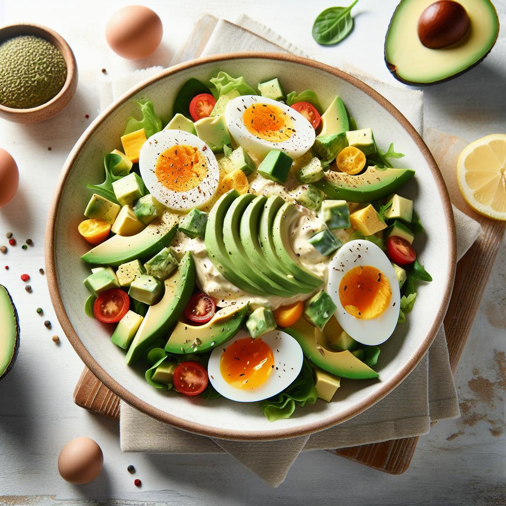 Creamy Avocado Egg Salad: A Nutritious Classic Remix