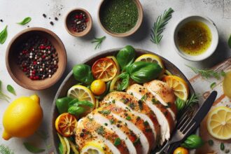 Zesty Turkey Piccata with Lemon: A Bright, Tangy Delight