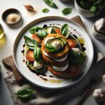 Crisp & Fresh: The Art of Fried Green Tomato Caprese