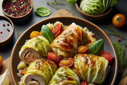 Savory Turkey Stuffed Cabbage Rolls: A Hearty Delight