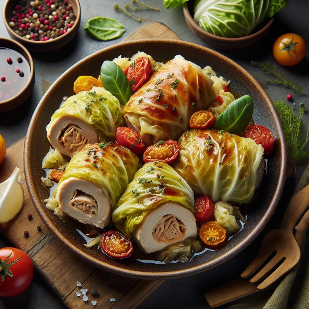 Savory Turkey Stuffed Cabbage Rolls: A Hearty Delight
