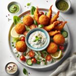Crispy Hush Puppies Paired Perfectly with Tartar Sauce Delight