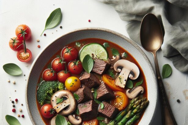 Hearty Beef and Mushroom Soup: A Savory Comfort Classic