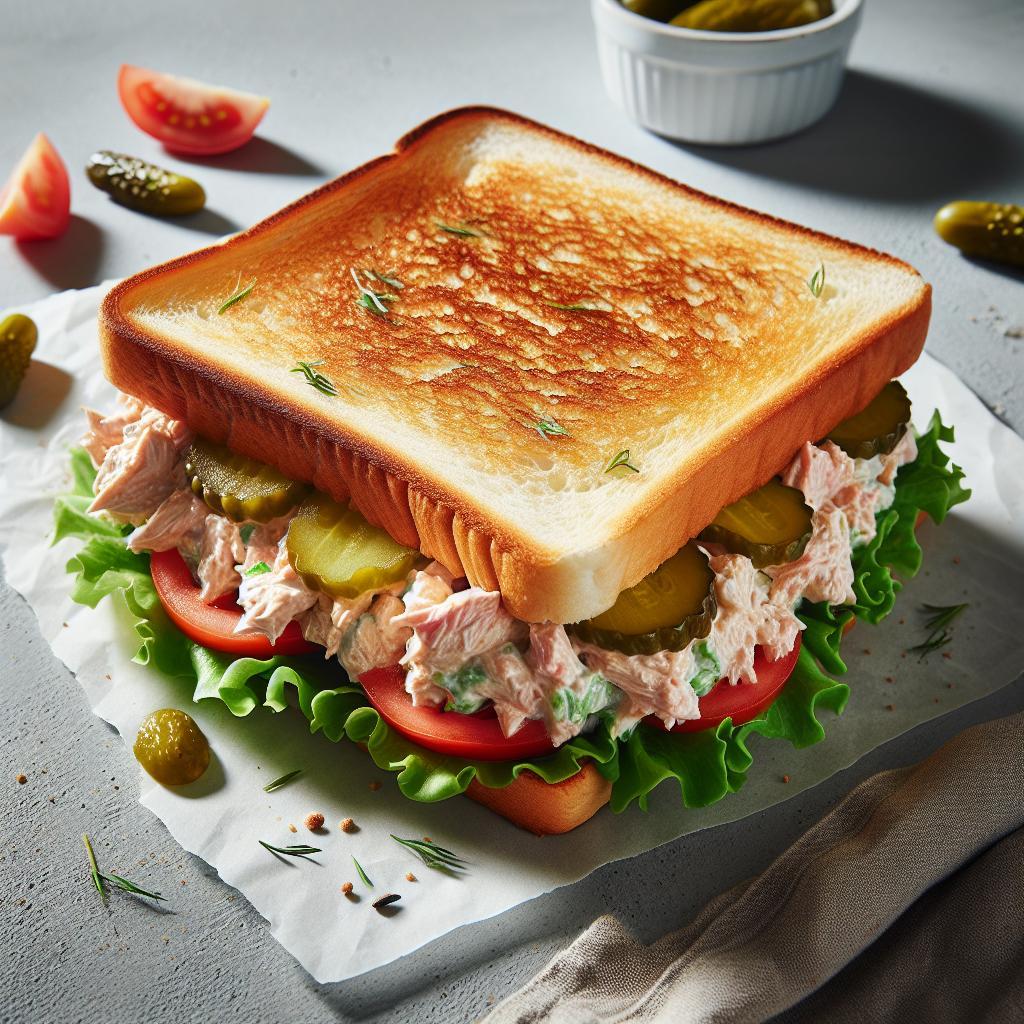 Speedy Tuna Salad Sandwiches: Fresh, Fast & Flavorful!