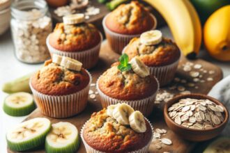 Wholesome Banana Oat Muffins: Nutritious & Delicious Bites