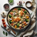 One-Pot Creamy Garlic Mushroom Chicken: Simple & Savory Delight
