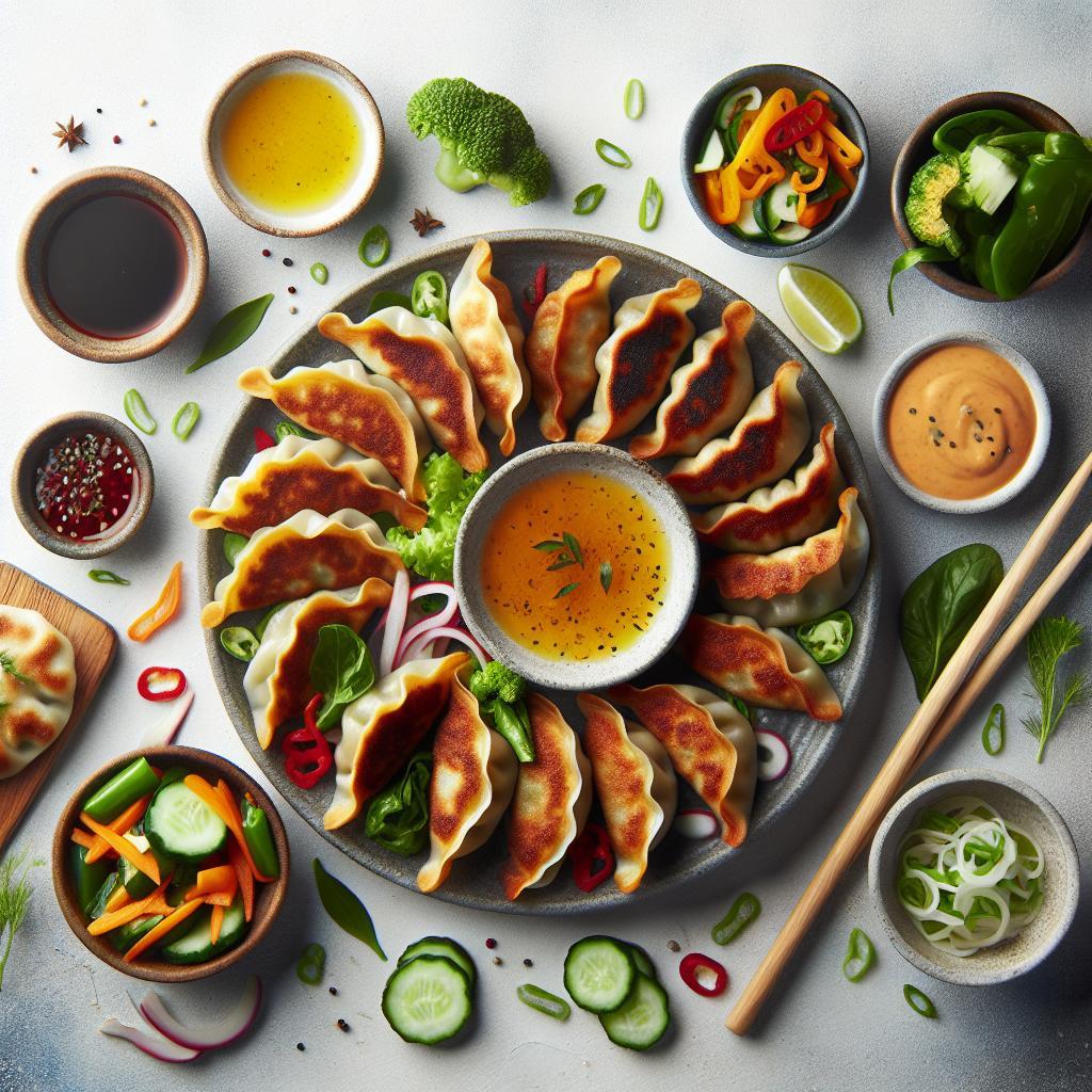 Crispy Veggie Potstickers: A Flavor-Packed Delight
