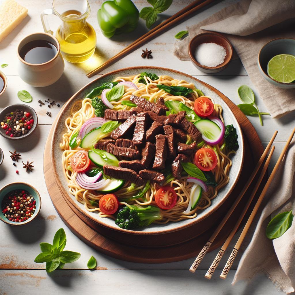 Savor the Secrets of Perfectly Crafted Beef Lo Mein Delight
