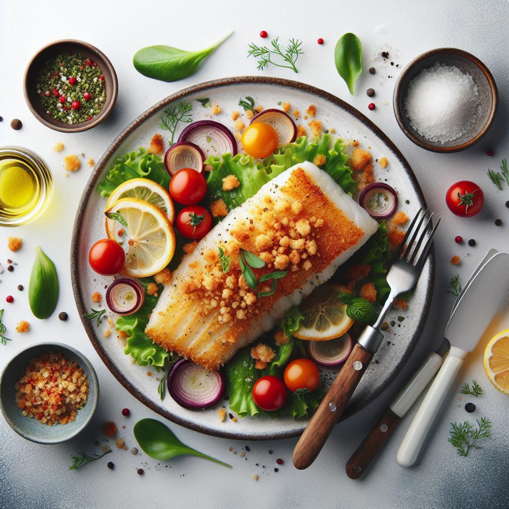 Crispy Baked Cod with Breadcrumbs: A Deliciously Simple Delight