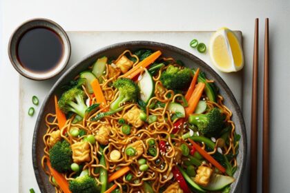 Crispy Delight: Mastering the Art of Vegetable Chow Mein