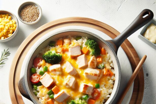 Creamy One-Pot Cheesy Chicken Rice: Simple Comfort Meal