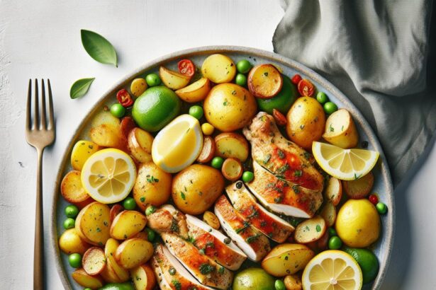 Zesty Greek Lemon Chicken and Potatoes: A Tangy Classic