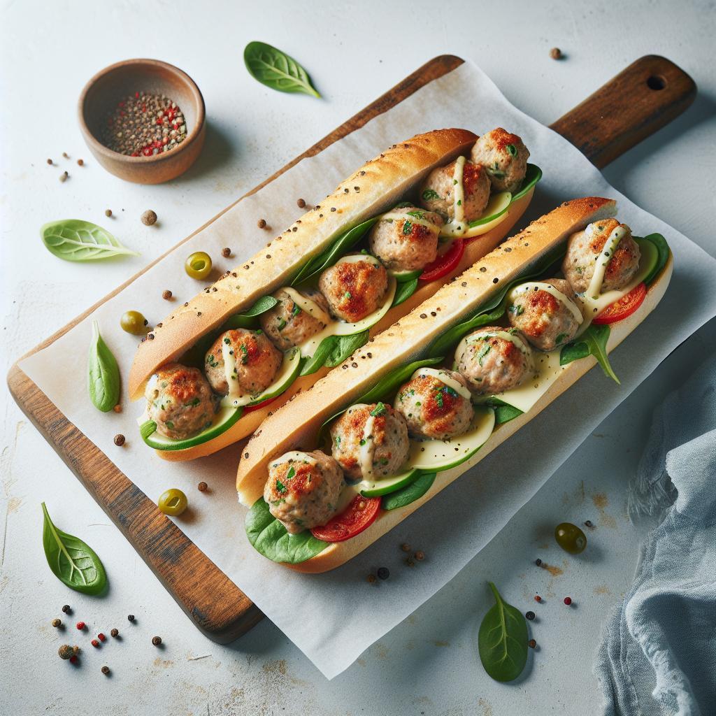 Savory Turkey Meatball Subs: A Flavorful Twist on a Classic