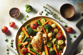 Hearty Chicken and Vegetable Stew: A Nutritious Comfort Meal