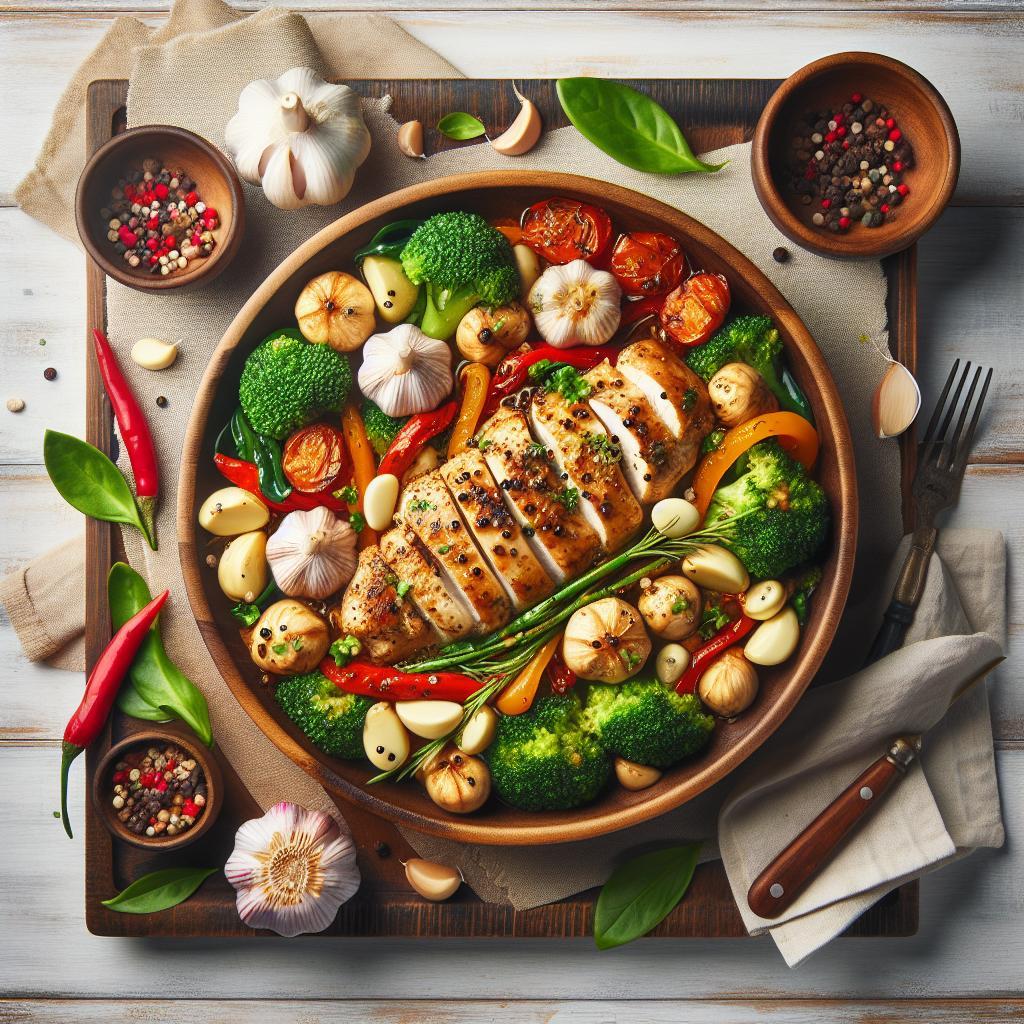 Savory Chicken Garlic Delights: A Flavorful Culinary Journey