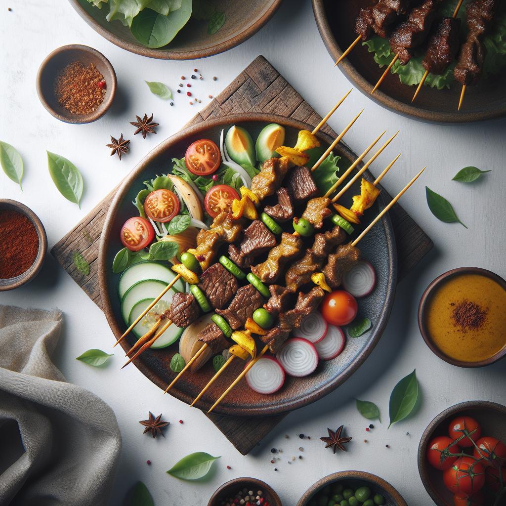 Savoring Beef Satay: A Flavorful Journey on a Skewer