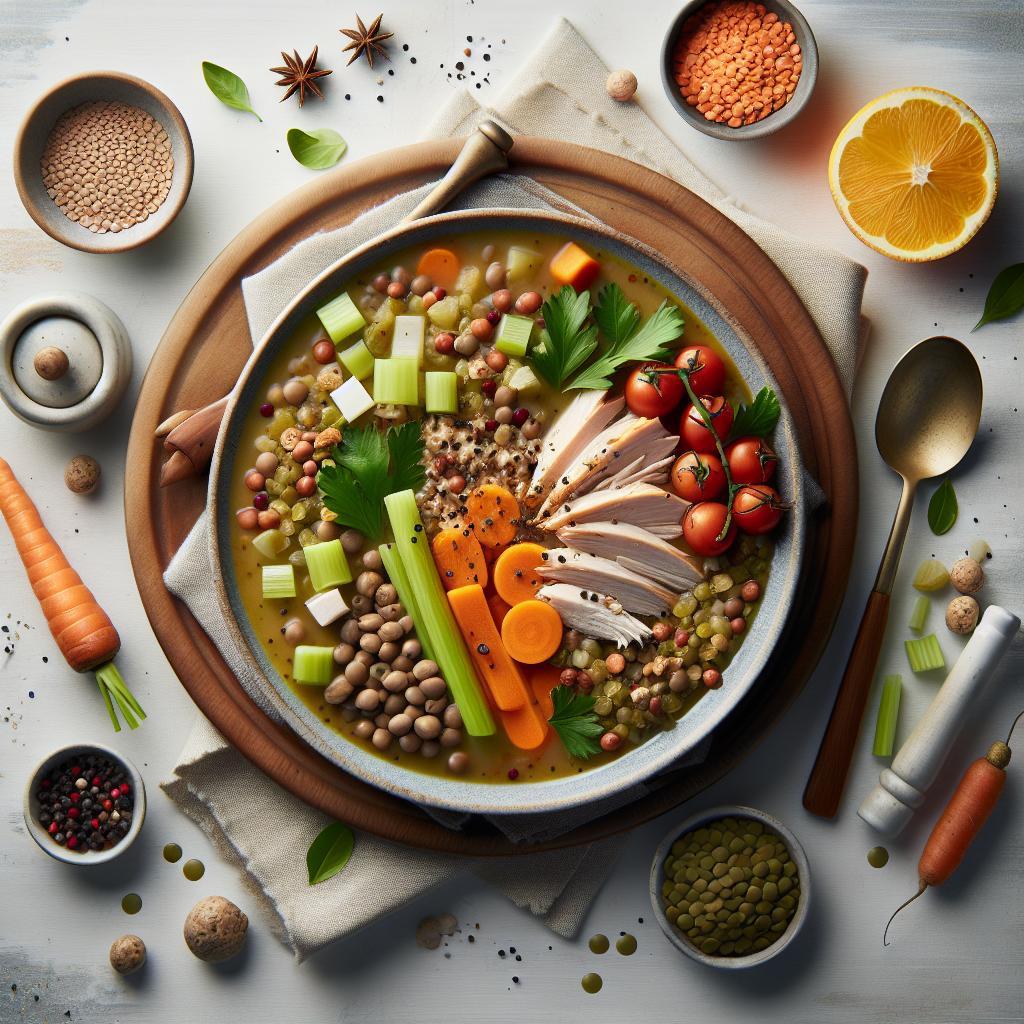 Hearty Turkey and Lentil Soup: A Nutritious Comfort Bowl