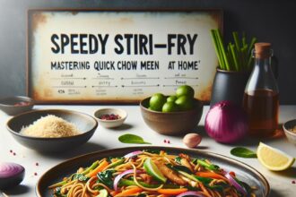Speedy Stir-Fry: Mastering Quick Chow Mein at Home