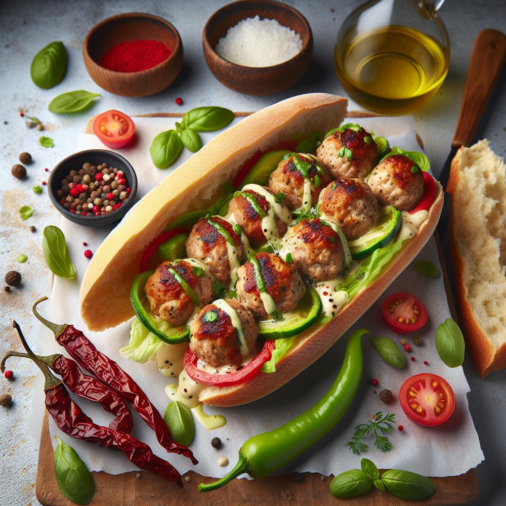 Savory Turkey Meatball Subs: A Flavorful Twist on a Classic