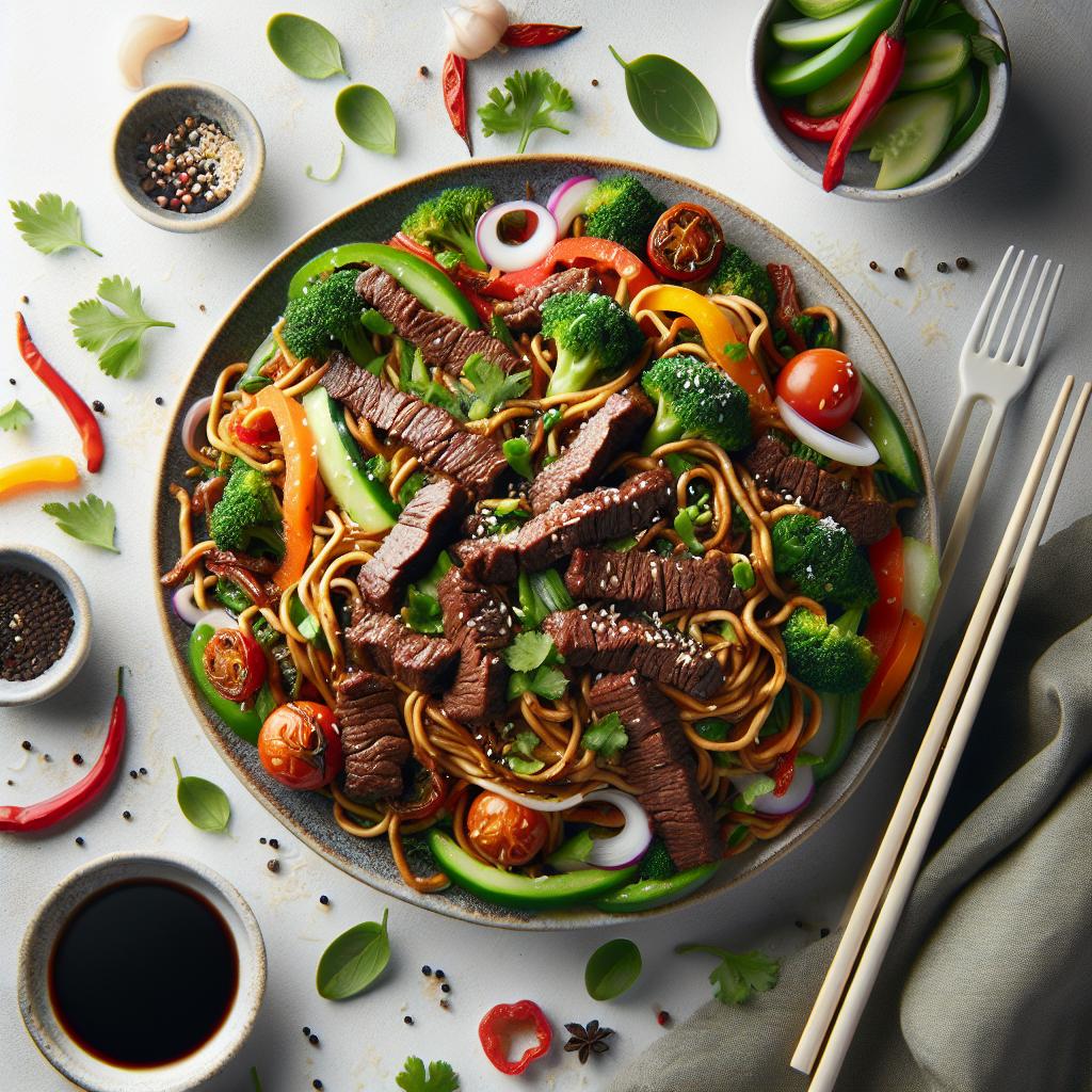 Savor the Secrets of Perfectly Crafted Beef Lo Mein Delight