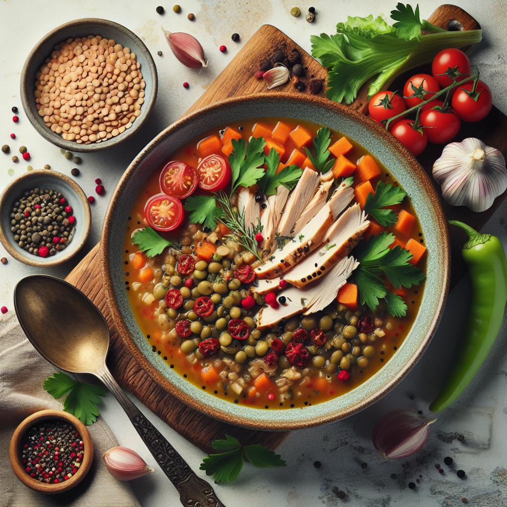Hearty Turkey and Lentil Soup: A Nutritious Comfort Bowl