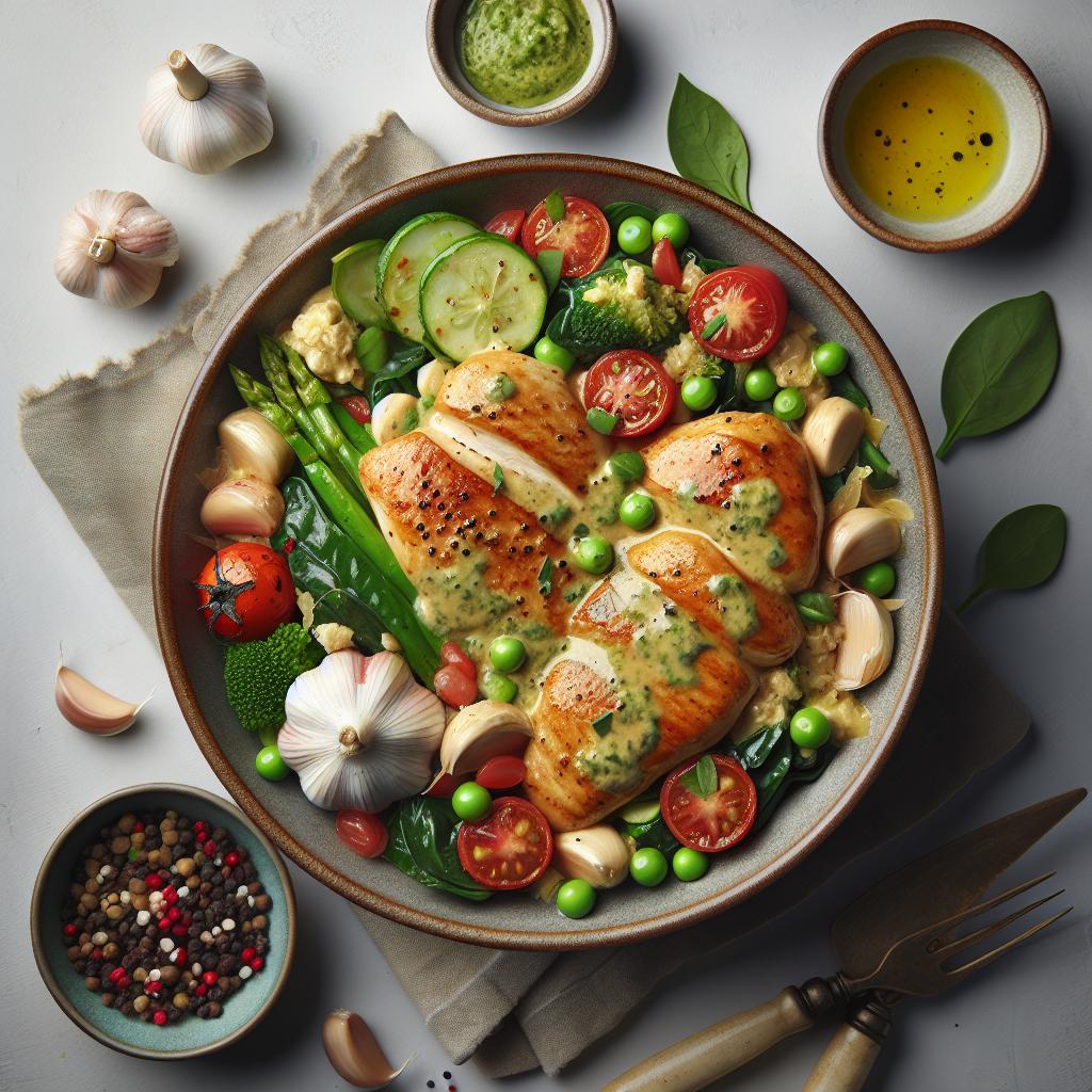 Savory Secrets: Mastering Creamy Garlic Chicken Delight