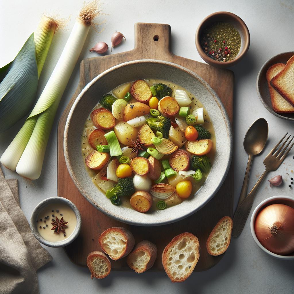 Roasted Potato & Leek Soup: A Cozy Twist on Classic Comfort