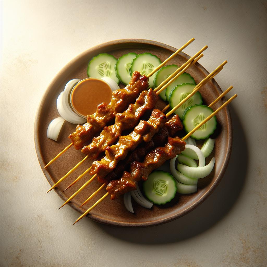 Savoring Beef Satay: A Flavorful Journey on a Skewer