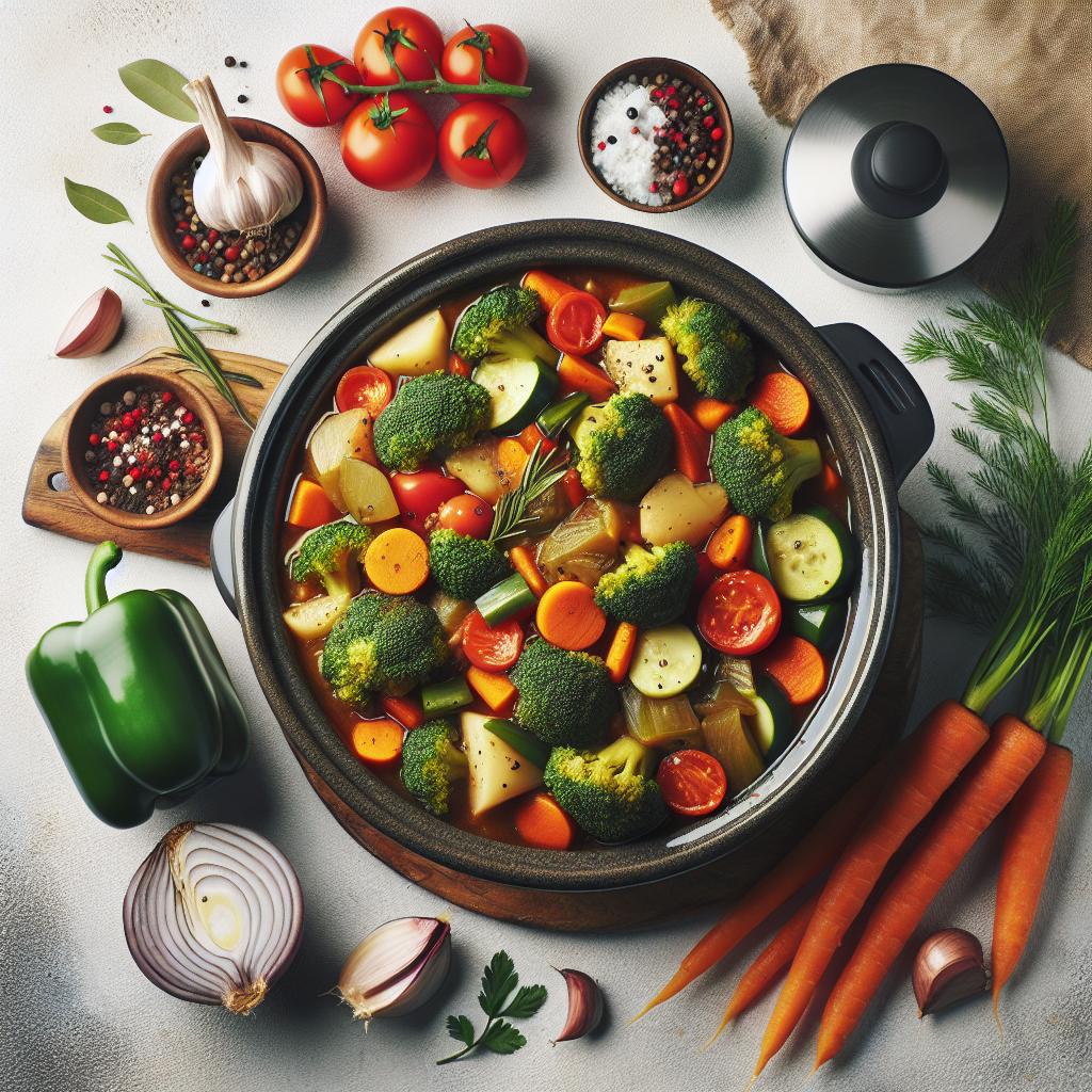 Hearty Slow Cooker Vegetable Stew: Easy, Flavorful Comfort