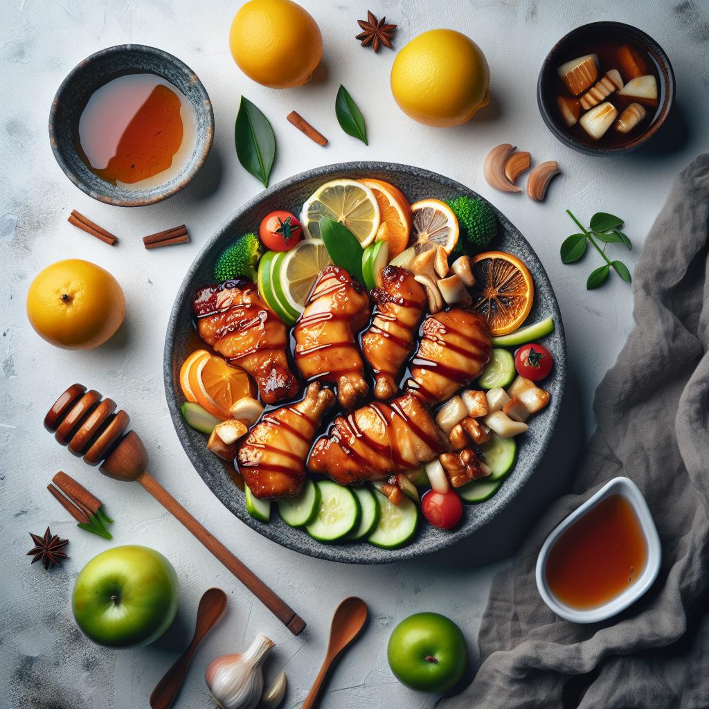 Sweet & Savory Delight: The Art of Sticky Honey Chicken