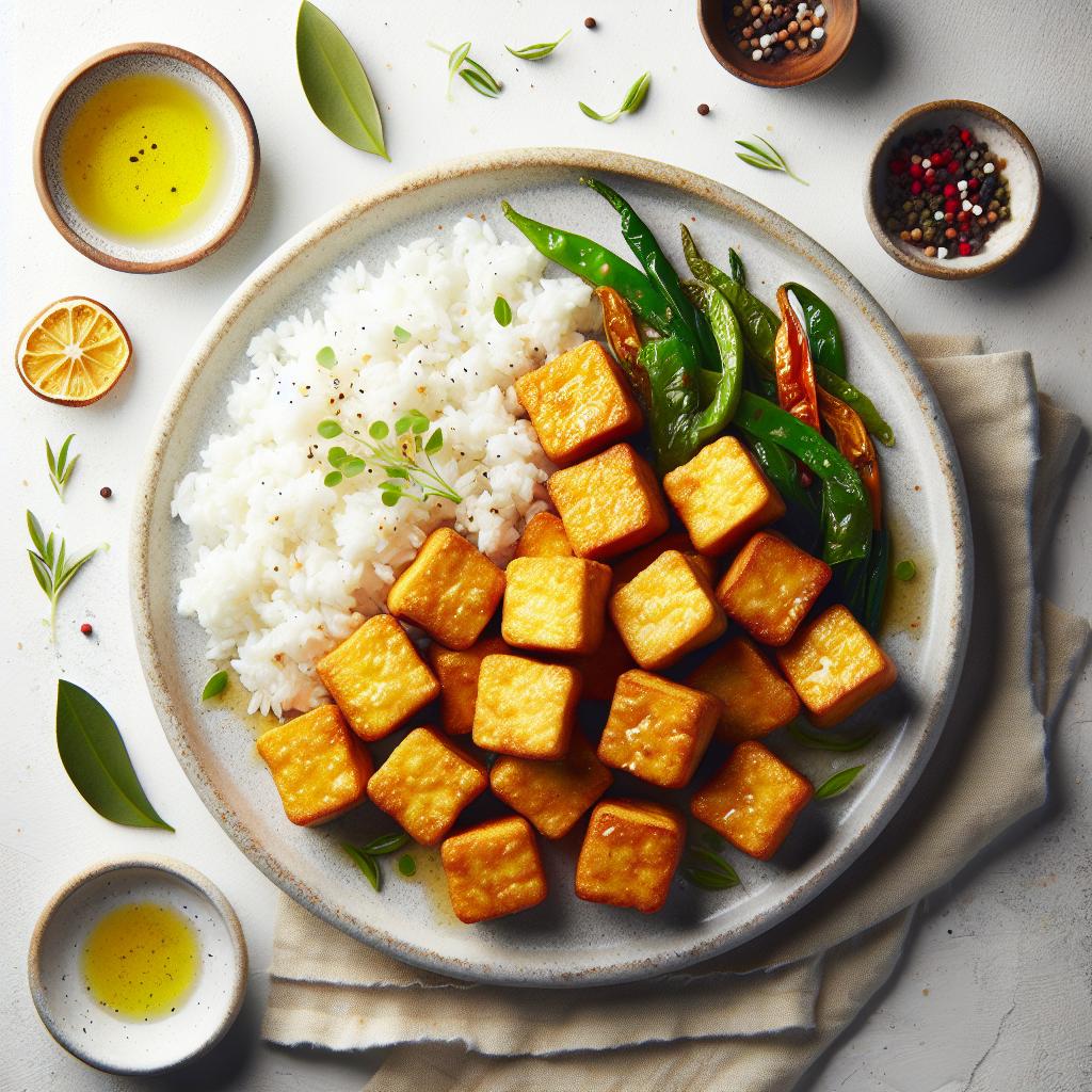 Golden Crispy Air Fryer Tofu Bites: Easy & Delicious!