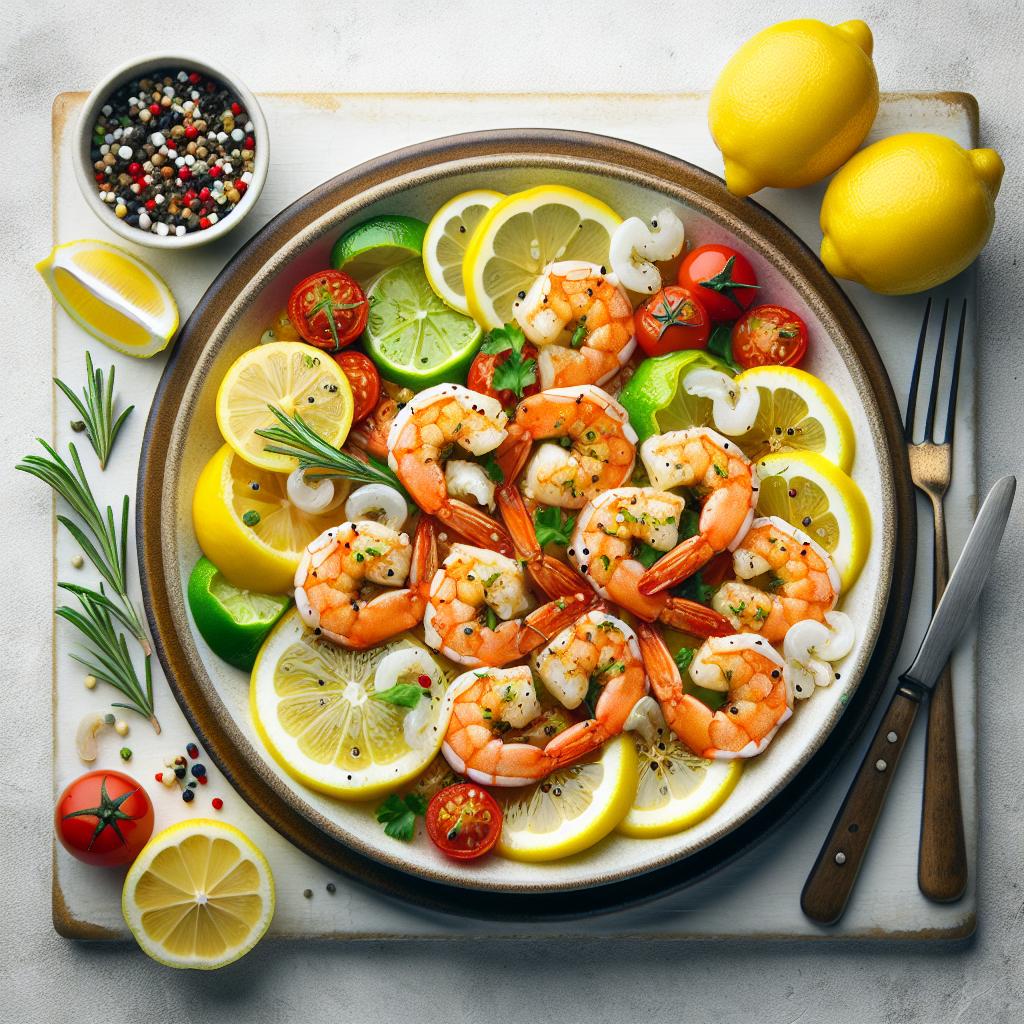 Zesty Lemon Shrimp: A Tangy Twist to Seafood Delight
