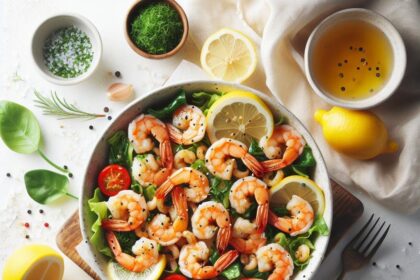 Zesty Lemon Shrimp: A Tangy Twist to Seafood Delight