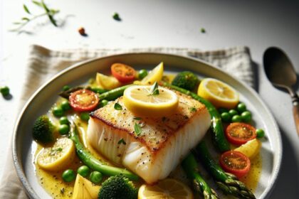 Zesty Baked Cod with Lemon Butter: A Flavorful Delight