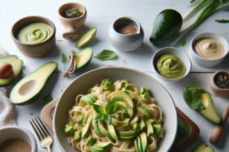 Silky Avocado Pasta: A Creamy Twist on Classic Comfort