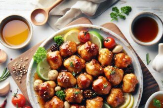 Irresistible Honey Garlic Chicken Bites: Sweet & Savory Delight