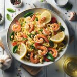 Zesty Lemon Garlic Shrimp Pasta: A Flavorful Twist on Tradition