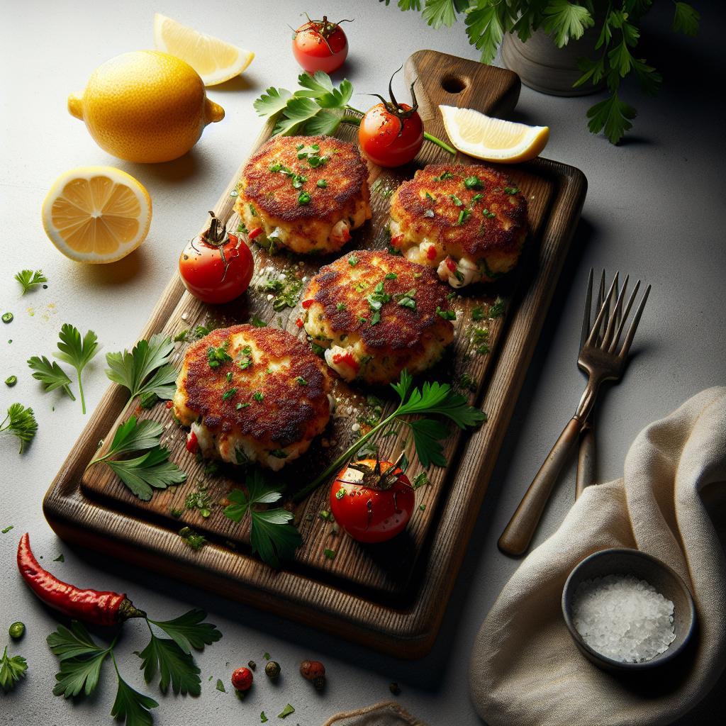 Savory Cajun Crab Cakes: A Spicy Coastal Delight Unveiled