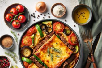 Savory Beef Moussaka: Classic Recipe Without Alcohol