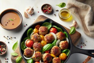 Savory Skillet Turkey Meatballs: Quick & Healthy Dinner Ideas