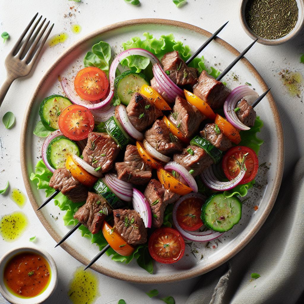 Savoring Beef Souvlaki: Greece’s Iconic Skewer Delight
