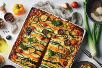 Layered Delight: How to Make Roasted Vegetable Lasagna
