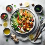 Savor the Zest: The Art of Perfect Ginger Scallops