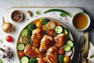 One-Pan Delight: Honey Garlic Chicken Made Easy & Tasty