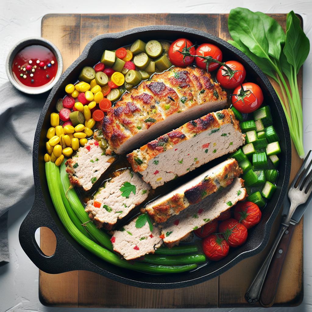 Skillet Turkey Meatloaf: A Savory Twist on Classic Comfort