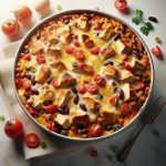 Hearty Chicken Burrito Casserole: A Flavor-Packed Delight