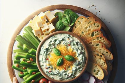Creamy Cheesy Spinach Dip: A Perfect Party Starter Recipe
