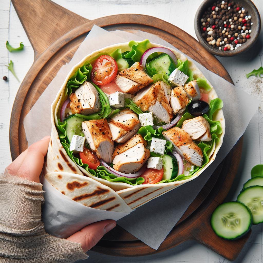 Mediterranean Magic: How to Make Greek Chicken Wraps Perfectly